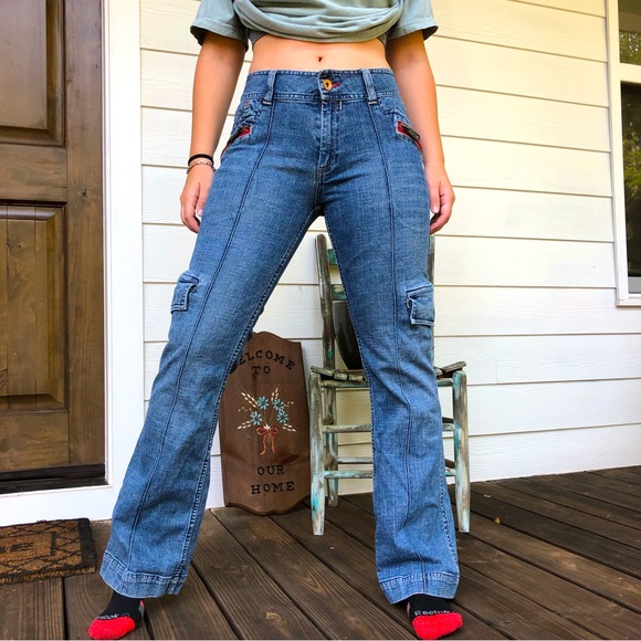 Y2K low rise jeans - Picture 1 of 14